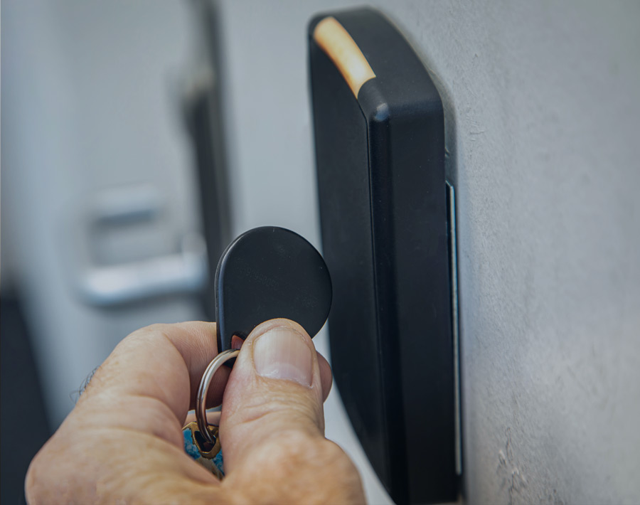 Access Control with Keypads, Fobs & Biometrics